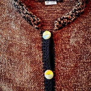 Ani  Barrie Brown Textured Women's Sweater. Never worn.